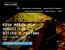 Tablet Screenshot of gstudio.sk